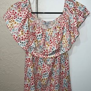 Off the shoulder blouse